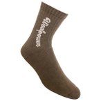 Woolpower - Sport Socks 400 Logo - Wandersocken 40-44 braun