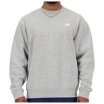 New Balance - Sport Essentials Fleece Crew - Pullover Gr S grau