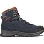 LOWA Herren Trekkingschuhe "Explorer GTX Mid", Größe 42 in Blau