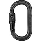 Edelrid Oval Power 2500 Permalock Karabiner  Karabiner schwarz Größe One Size 