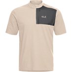 Jack Wolfskin Sucol Half Zip  Herren  T-Shirts beige Größe XXL Trekking  Schne