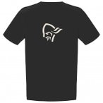 Norrøna - /29 Cotton Viking T-Shirt - T-Shirt Gr S schwarz