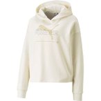 PUMA Damen Kapuzensweat ESS+ BETTER Hoodie TR, Größe M in Bunt