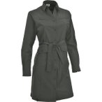 MAUL Damen Kleid Elbetal-SP - Safari Kleid, Größe 44 in Grau