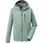 KILLTEC Kinder Funktionsjacke KOS 124 BYS SFTSHLL JCKT, Größe 128 in Grau