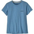 Patagonia P-6 Logo Responsibili-Tee Damen T-Shirt ( Blau M)
