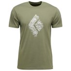 Black Diamond - Engineered Diamond S/S Tee - T-Shirt Gr XS oliv