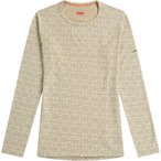 Icebreaker Merino 260 Oasis Vertex Alpine Geo  Damen  Langarm Unterhemden schwar