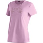 Maier Sports Wilma Print  Damen  T-Shirts rosa Größe M Trekking  Elastisch