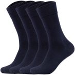 CAMANO Camano Herren Socken, 4er Pack - Organic Cotton, einfarbig, Größe 39-42
