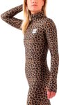 Eivy - Funktionsunterwäsche - Journey Top Leopard für Damen - Größe S - Brau