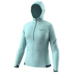 Dynafit - Women's Traverse Thermal 1/2 Zip - Fleecepullover Gr L türkis