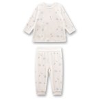 Sanetta - Kid's Pyjama Long 222174 - Schlafanzug Gr 92 weiß