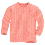 disana - Kid's Leinen-Pullover - Pullover Gr 134/140 rot