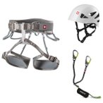 Ocun - Via Ferrata Twist Shard Set - Kletterset Gr M-XL grau/grün