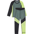 Color Kids Ski Colorblock Unterwäsche Set Kinder  Skiunterwäsche gruen Größe