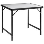 Brunner - Torun 2 - Campingtisch Gr 80 x 60 x 71 cm grau