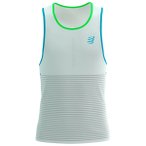 Compressport - Pro Racing Singlet - Laufshirt Gr S grau