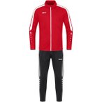 JAKO Damen Sportanzug Trainingsanzug Polyester Power, Größe 44 in Rot
