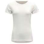 Devold - Breeze Woman T-Shirt - Merinounterwäsche Gr XXL grau/weiß
