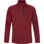 PROTEST Herren Rolli PRTRekody 1/4 zip active top, Größe M in Rot