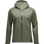 Black Diamond Fineline Stretch Shell  Herren  Regenjacke oliv Größe XL Trekkin