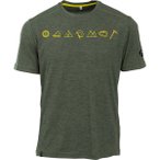 MAUL Herren Shirt Grinberg - 1/2 T-Shirt+Print, Größe 58 in Grün