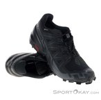 Salomon Speedcross 6 GTX Herren Traillaufschuhe Gore-Tex-Schwarz-13,5
