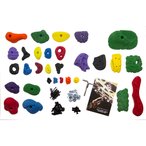 Metolius PU Mega Pack 30 Griff-Set  Klettergriffe weiss Größe One Size Trainin