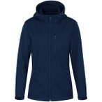 JAKO Damen Jacke Softshelljacke Premium, Größe 46 in Blau