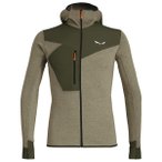 Salewa - Puez 2 Dry L/S Hood Full-Zip Tee - Fleecejacke Gr XXL oliv