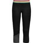 Ortovox Fleece Light 3/4 Hose Damen  3/4 Unterhose schwarz Größe XS   Hautfreu