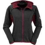 MAUL Damen Rheinsteig-Fleecejacke+Kapuze, Größe 36 in Schwarz