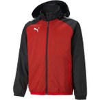 PUMA Kinder Blouson teamLIGA All Weather Jkt J, Größe 128 in Rot