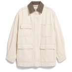 ARMEDANGELS - Women's Workwear Canvas Jacket - Freizeitjacke Gr XS weiß/beige