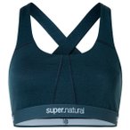 super.natural - Women's Feel Good Bra - Sport-BH Gr M blau