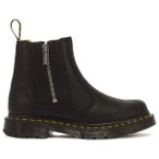Dr. Martens - Women's 2976 Alyson w/ Zip Up Chelsea Grizzly - Winterschuhe UK 8 