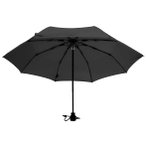 Euroschirm Light Trek Regenschirm ( Schwarz STK Größe,)