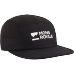 Mons Royale Velocity Trail Cap  Basecaps schwarz Größe ONE SIZE Trekking  Klei