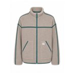 Mazine - Contrast Tape Sherpa Jacket - Fleecejacke Gr XXL grau