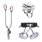 Petzl Via Ferrata Vertigo Klettersteig Komplettset, Größe 2, wire-lock
