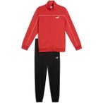 PUMA Herren Sportanzug Poly Piping Suit, Größe XXL in Schwarz