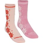 Kari Traa Vinst Wool  2er Pack Damen  Freizeitsocken pink Größe 36  Lifestyle 