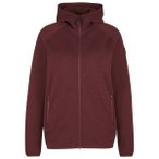 Stoic - Women's MerinoFleece335 MMXX. Lulea Zip Hoody - Fleecejacke Gr XS rot