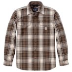 Carhartt - L/S Plaid Shirt - Hemd Gr S braun