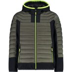 CMP Hybrid   Kinder  Isolationsjacke oliv Größe 98 Trekking  Wasserabweisend W