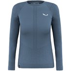 Salewa Zebru Responsive  Damen  Langarm Unterhemden blau Größe XS Trekking  Ha