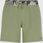 O'NEILL Herren Badeshorts POCKET PRINT 16" SWIMSHORTS, Größe XXL in Grün