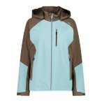 Campagnolo Damen Blousons lg.Arm Da WOMAN JACKET ZIP HOOD, Größe 50 in Schwarz