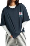 Roxy - Urbanes T-Shirt aus Bio-Baumwolle &ndash; Damen / Frau &ndash; Talloversi